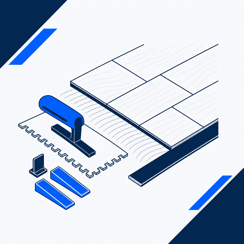Professional Installation process illustration